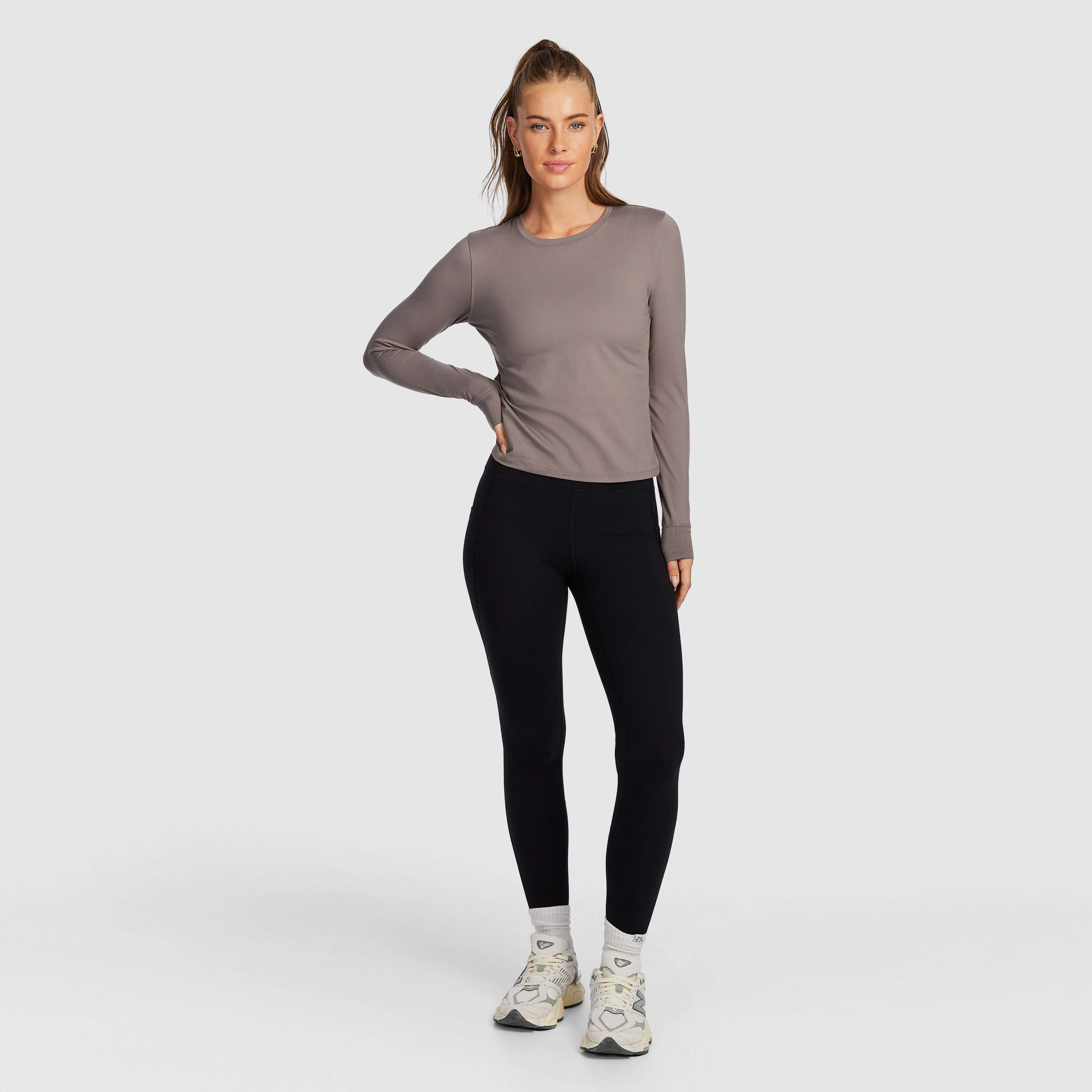 Activate Brushed Long Sleeve Top