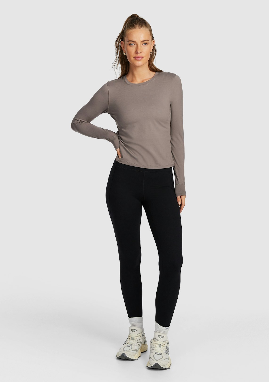 Activate Brushed Long Sleeve Top