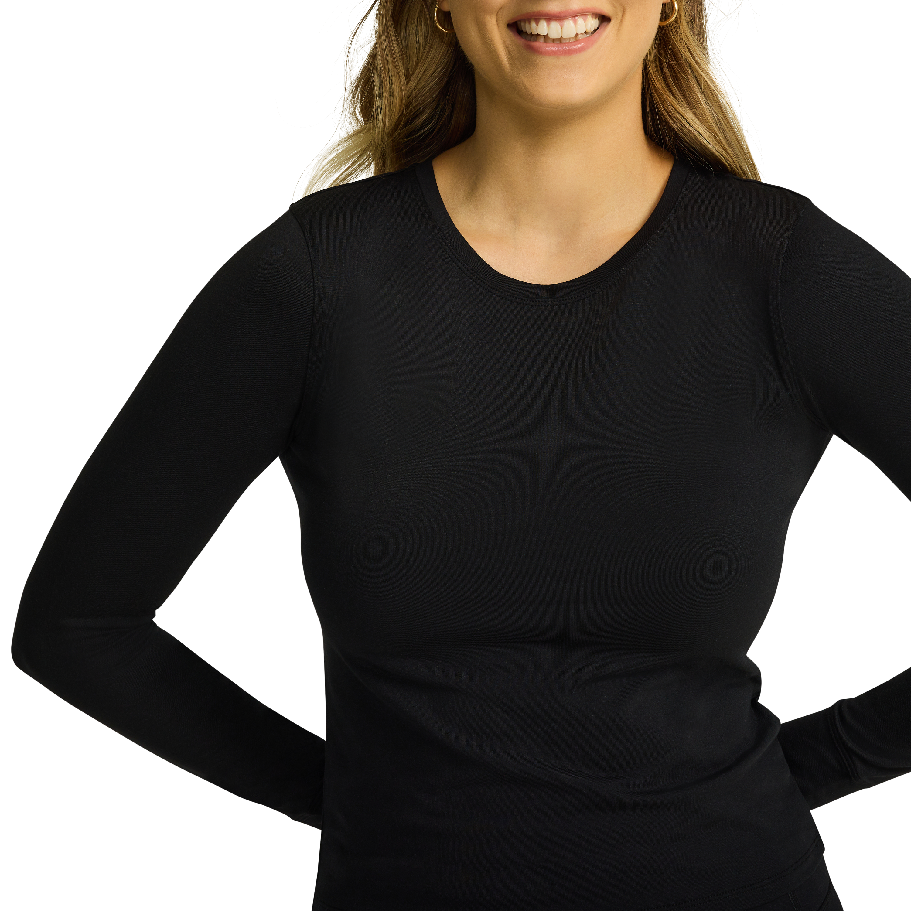 Activate Brushed Long Sleeve Top