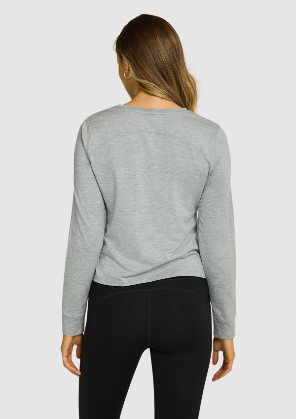 Activate Brushed Long Sleeve Top