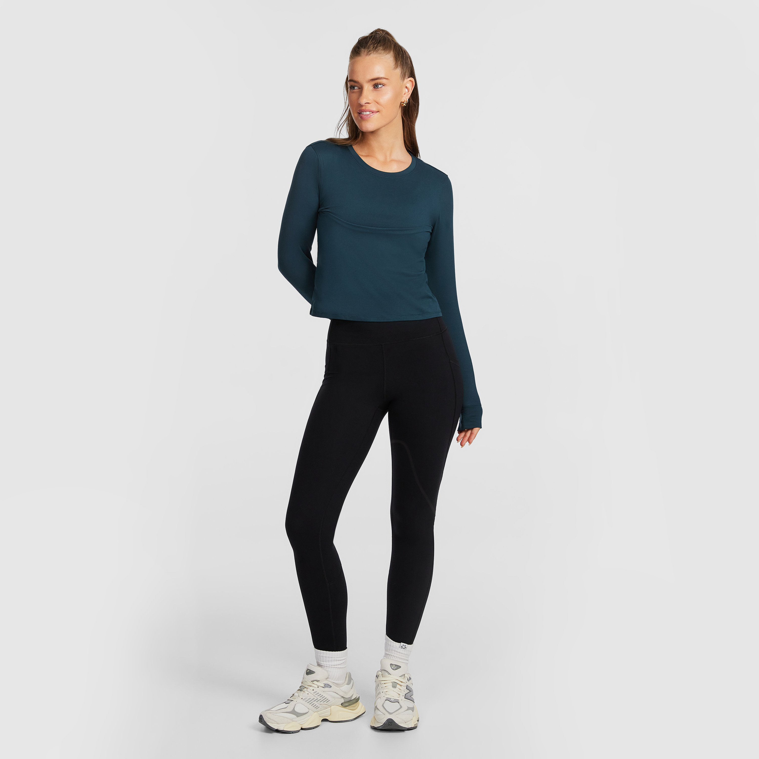 Activate Brushed Long Sleeve Top