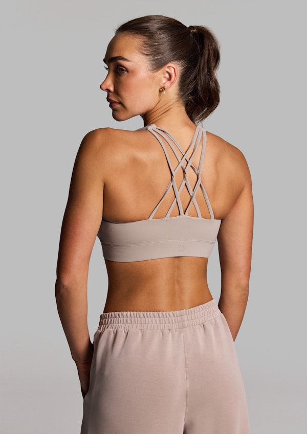 Medium Impact Strappy Sports Bra