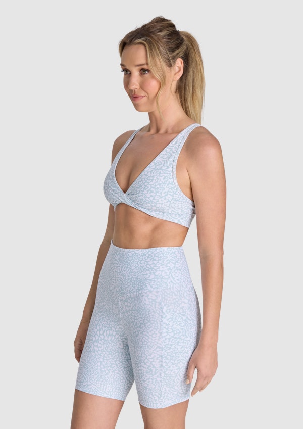 Twist Front Low Impact Sports Bra