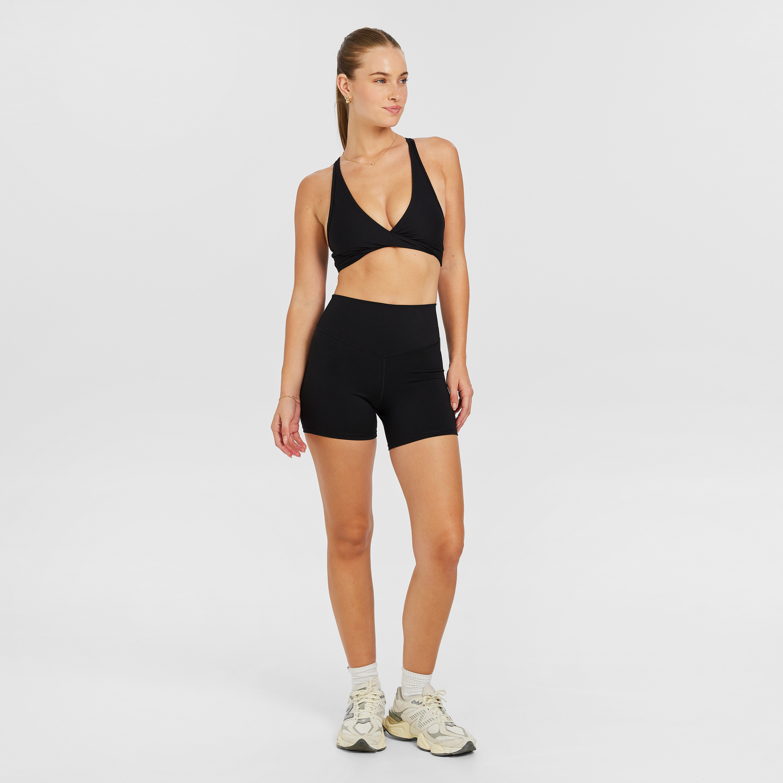Twist Front Low Impact Sports Bra