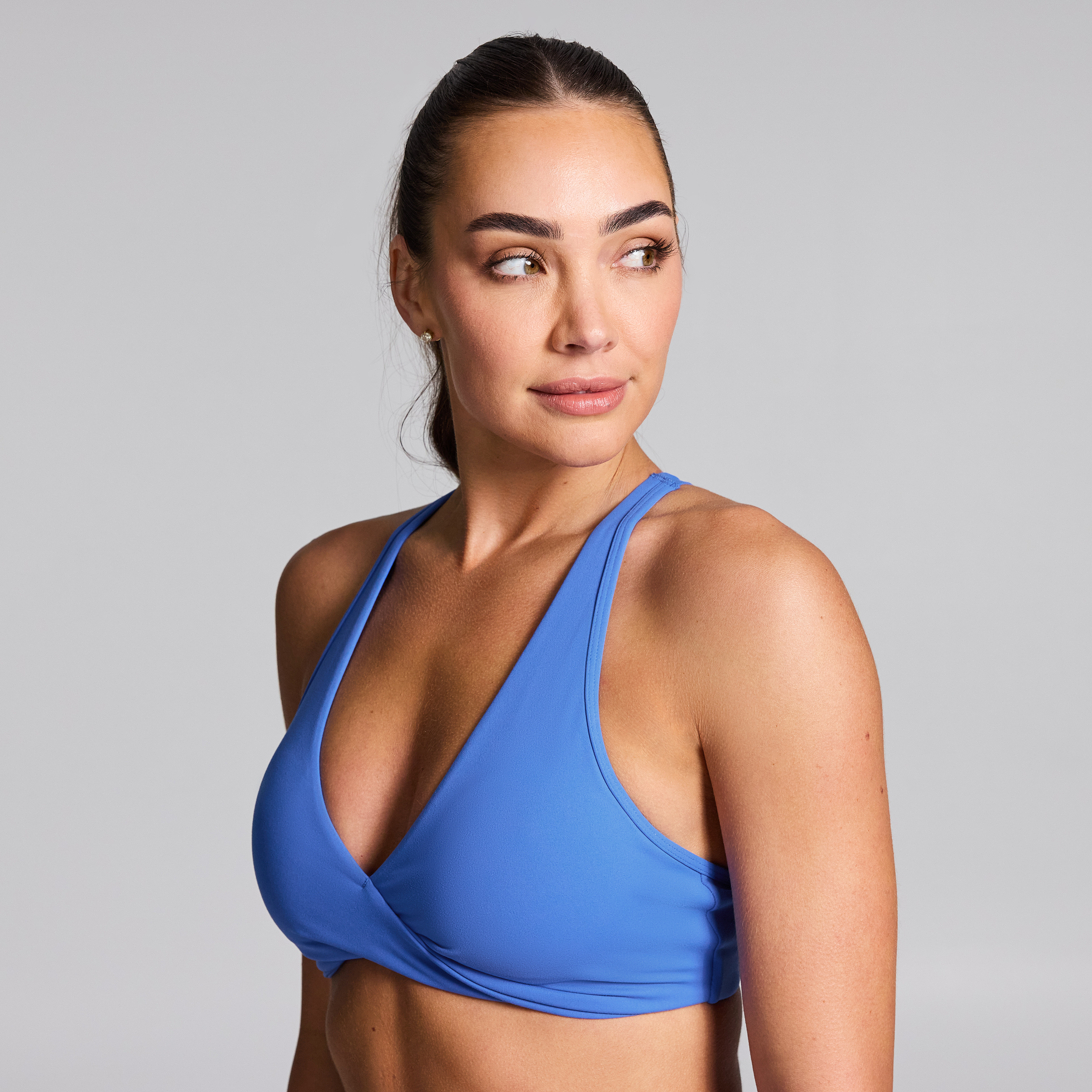 Twist Front Low Impact Sports Bra