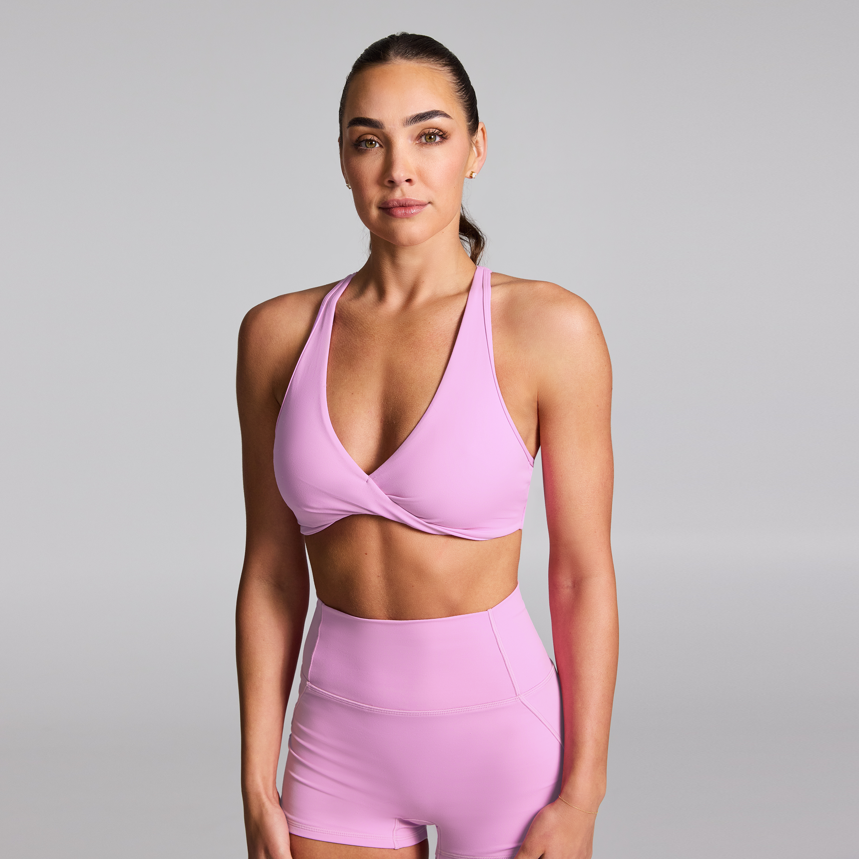 Twist Front Low Impact Sports Bra