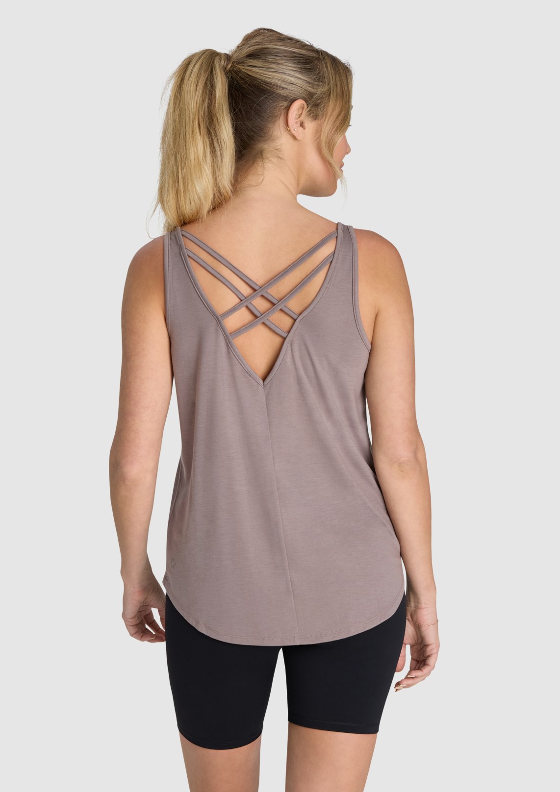 Strappy V Back Singlet