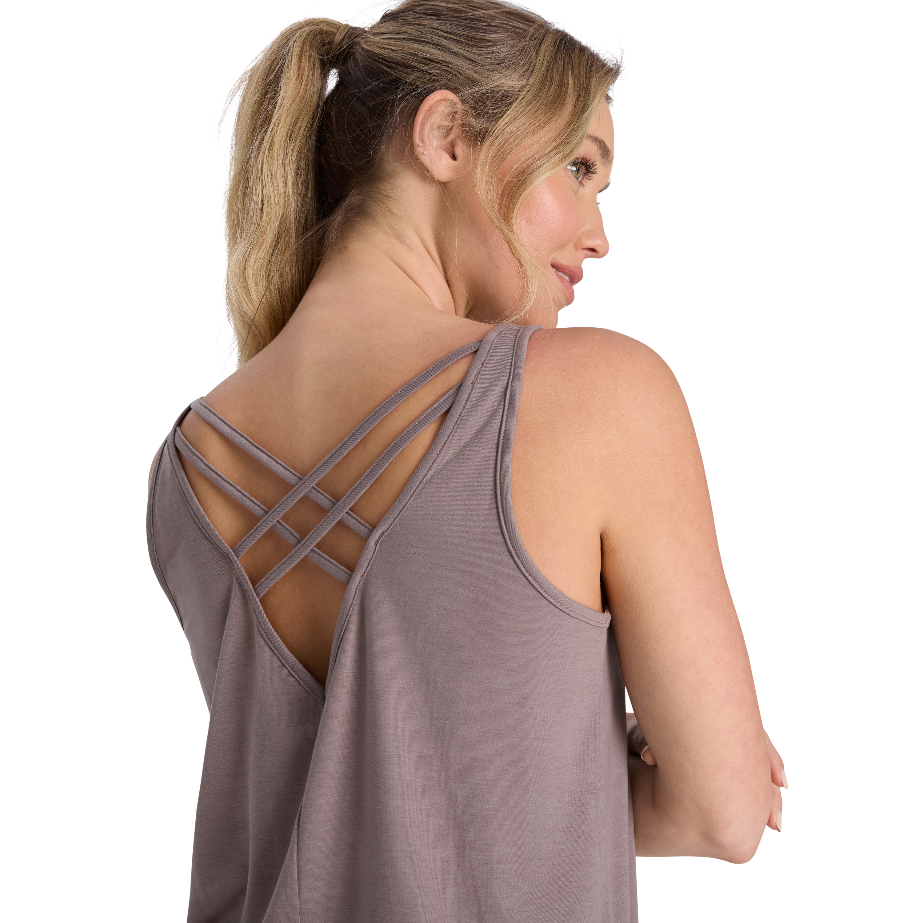 Strappy V Back Singlet