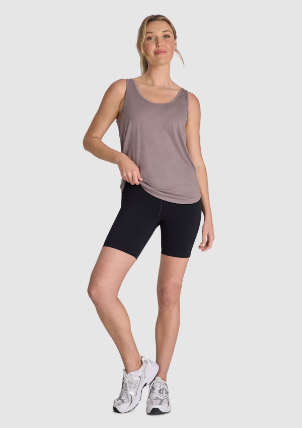 Strappy V Back Singlet