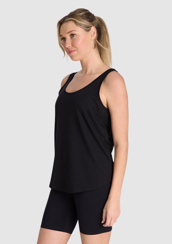 Strappy V Back Singlet