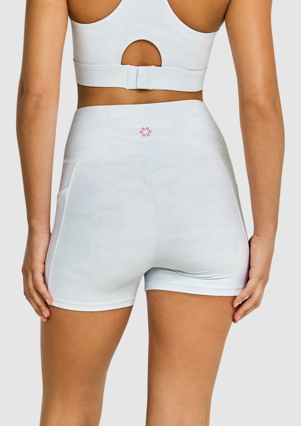 High Rise Longline Booty Shorts