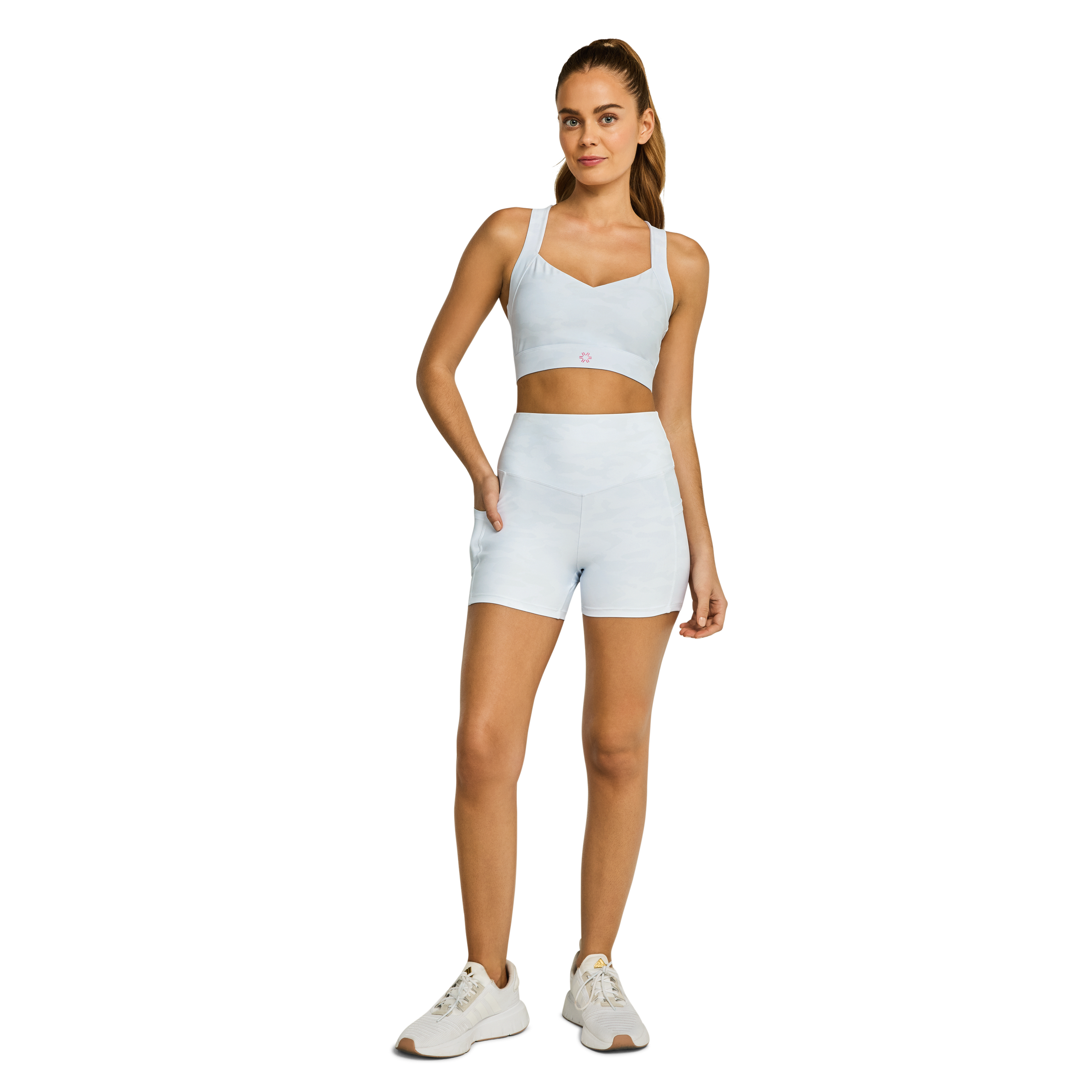 High Rise Longline Booty Shorts