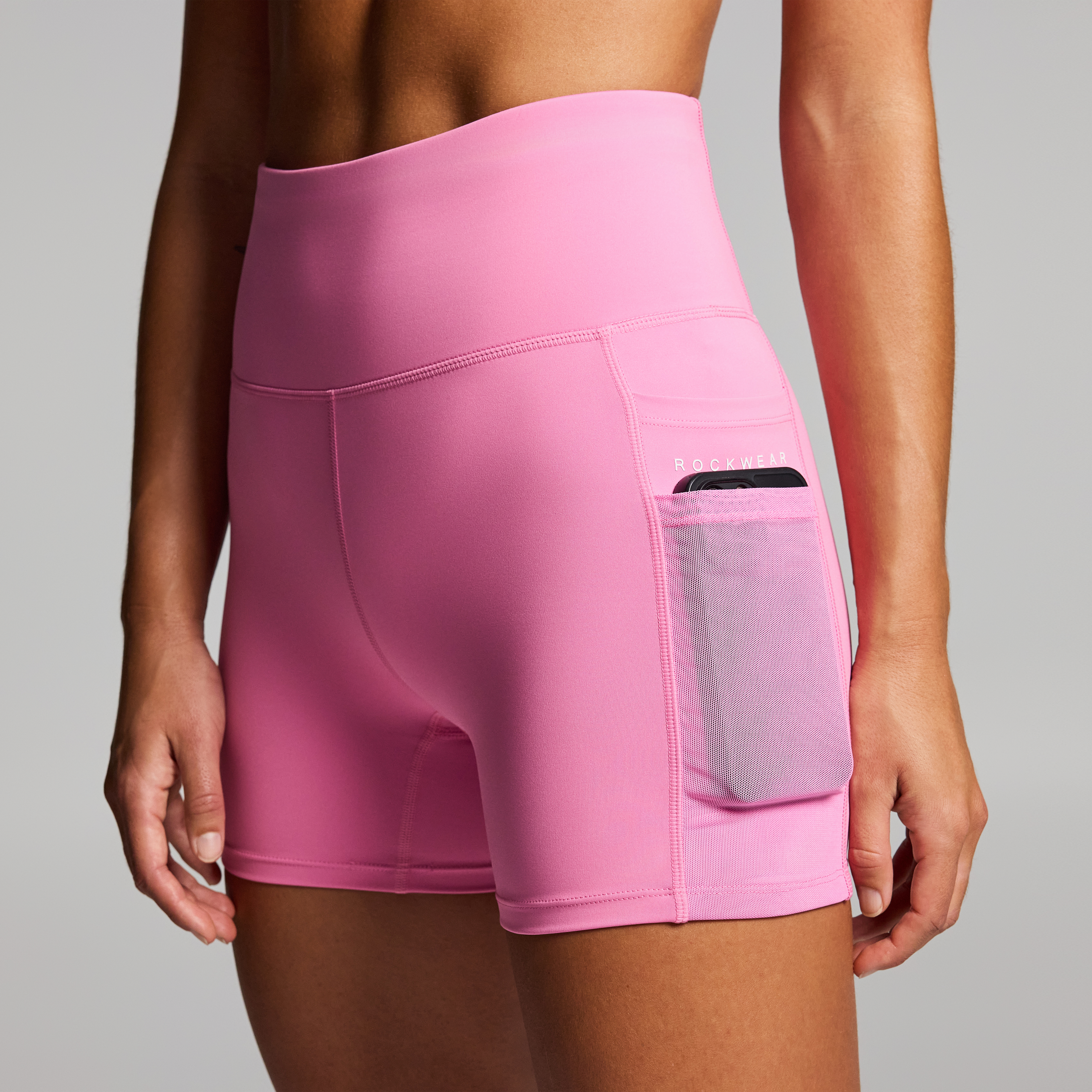 Velocity Pocket Mid Thigh Bike Shorts