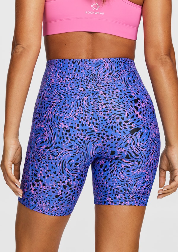 Print Pocket Quad Bike Shorts