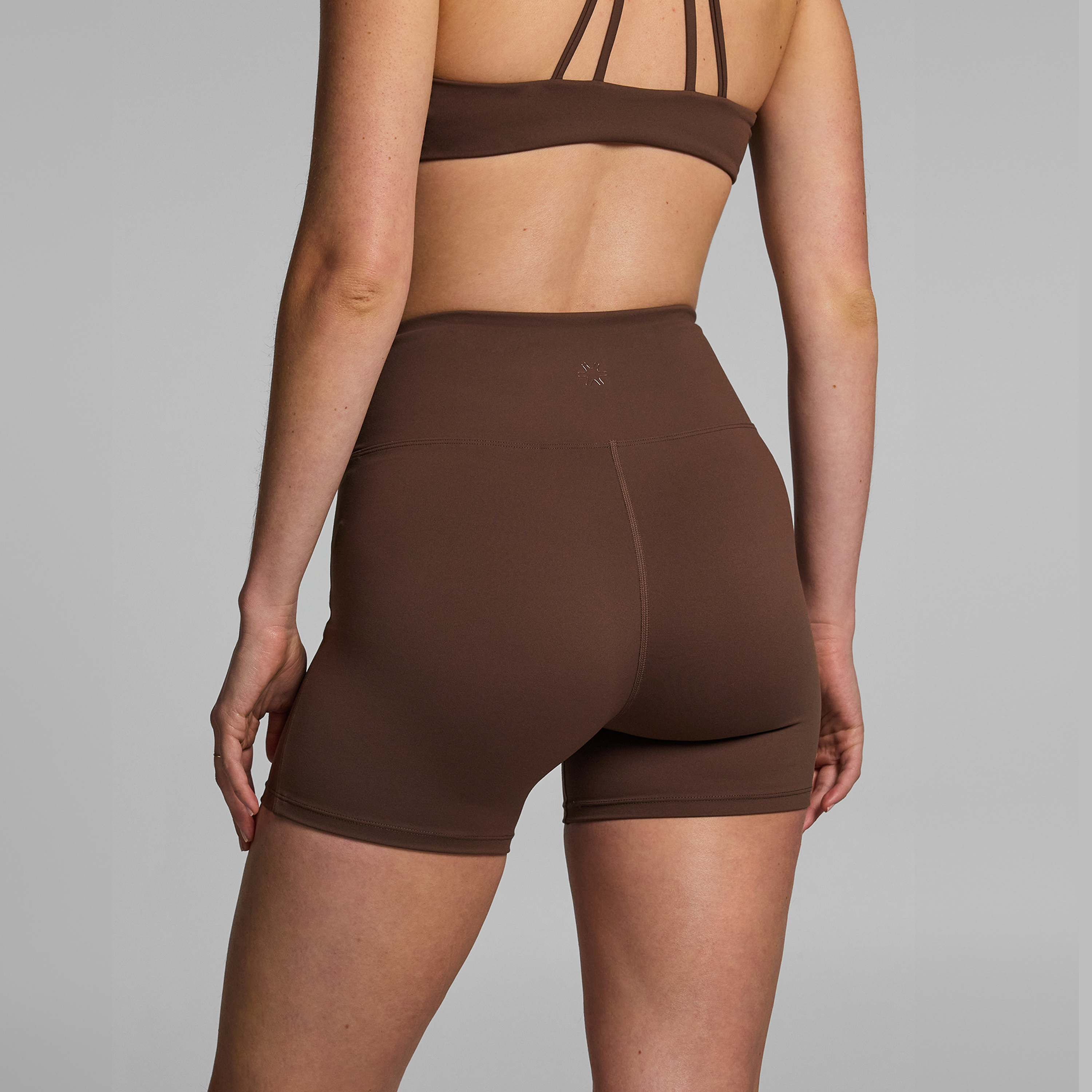 Cross Front Mid Thigh Bike Shorts