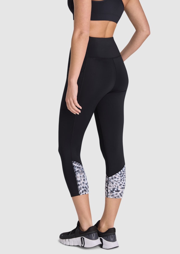 Blocked Pocket 7/8 Tights