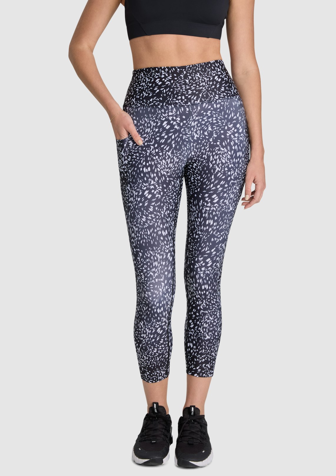 Print Pocket 7/8 Tights