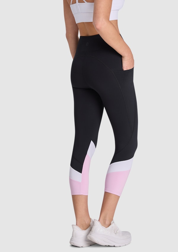 Blocked Pocket 7/8 Tights