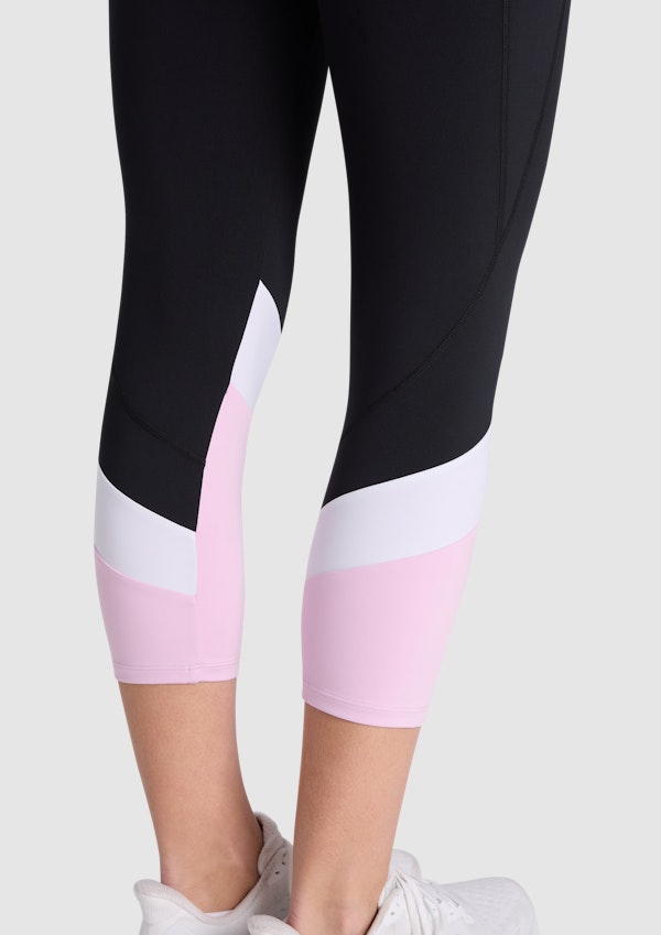 Blocked Pocket 7/8 Tights