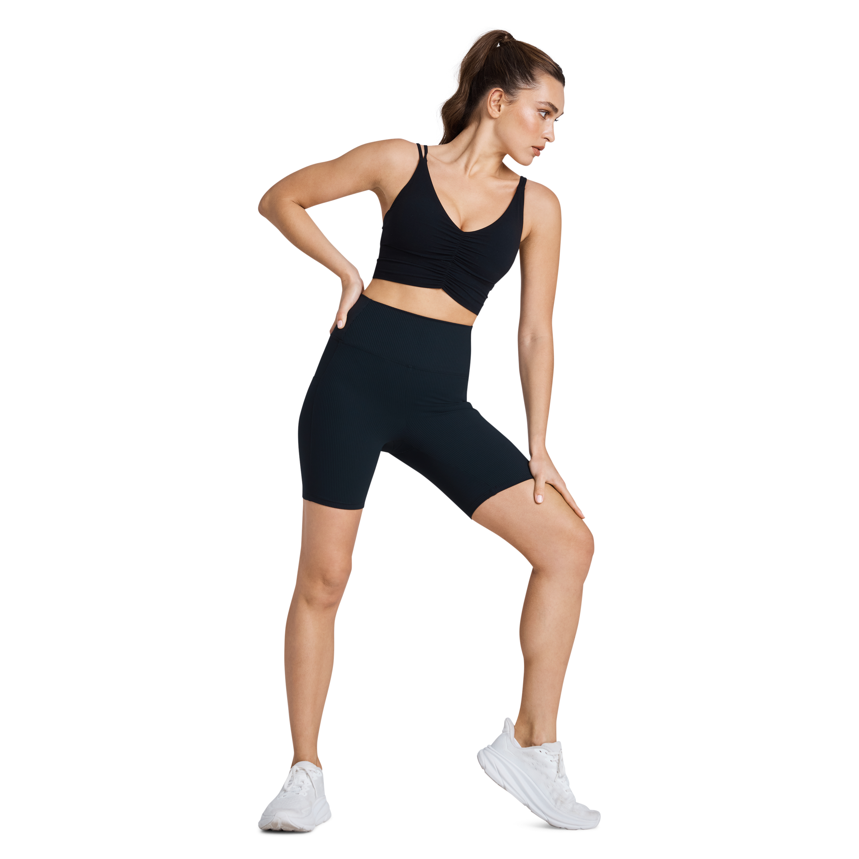 Rib Luxesoft Pocket Quad Bike Shorts