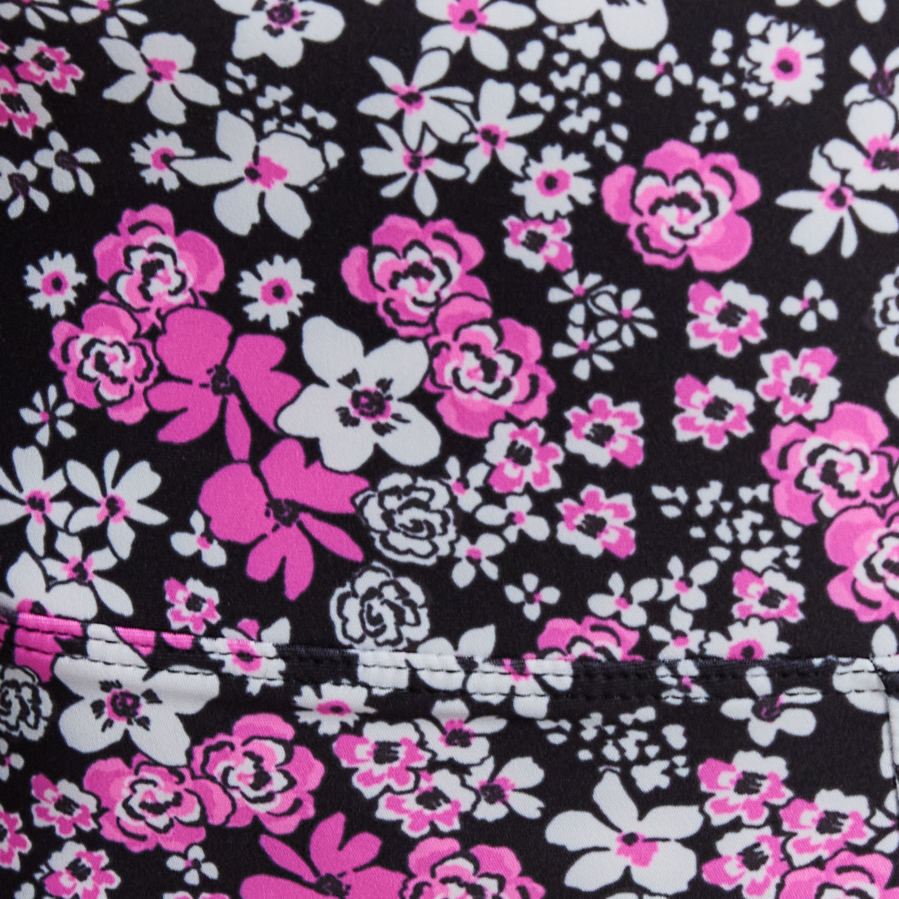 Printed Pocket Longline Booty Shorts