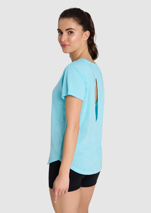 Gravity Keyhole Back Tee