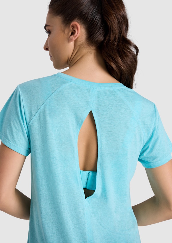 Gravity Keyhole Back Tee