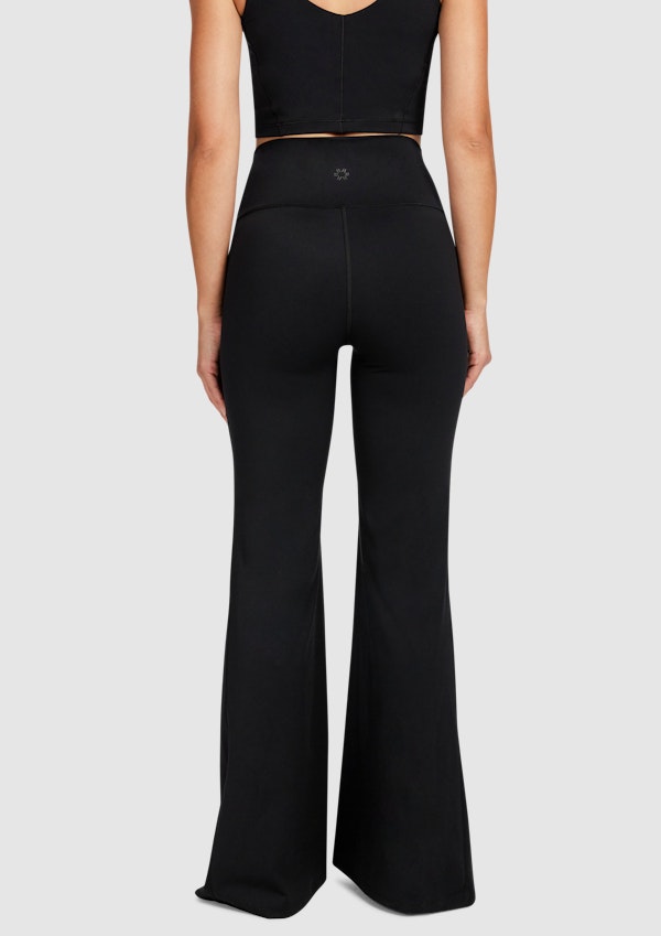 No Front Seam Flared Pants