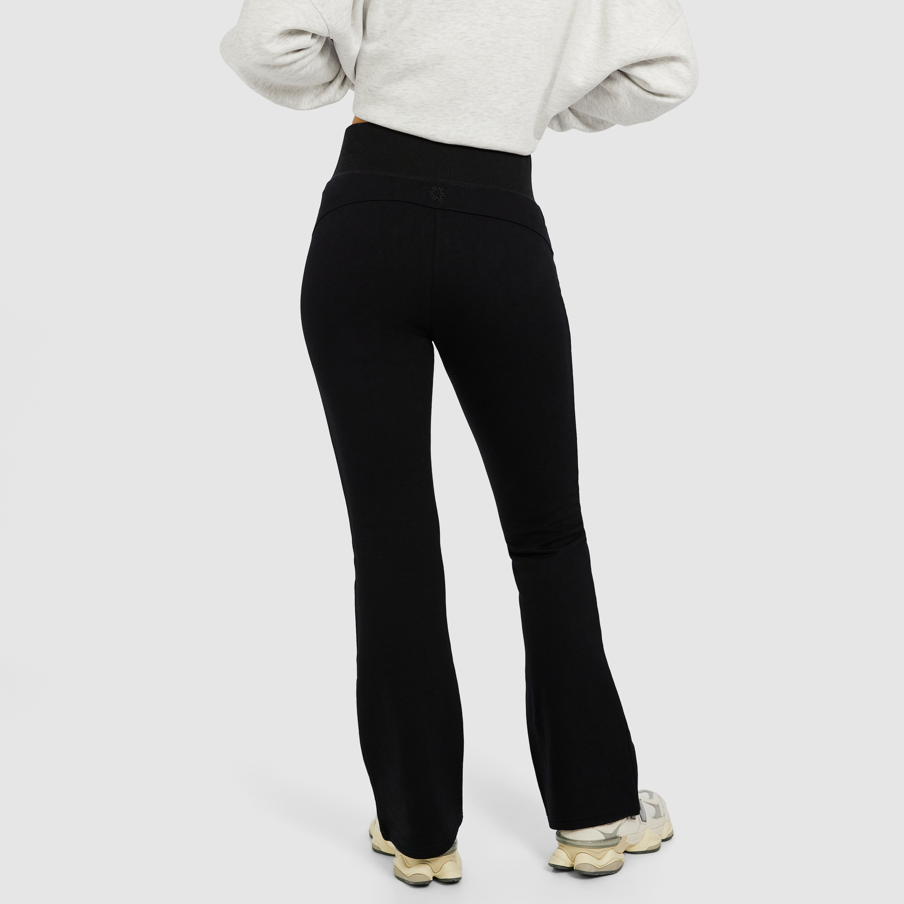 Plush Fleece Sweat Flared Pants