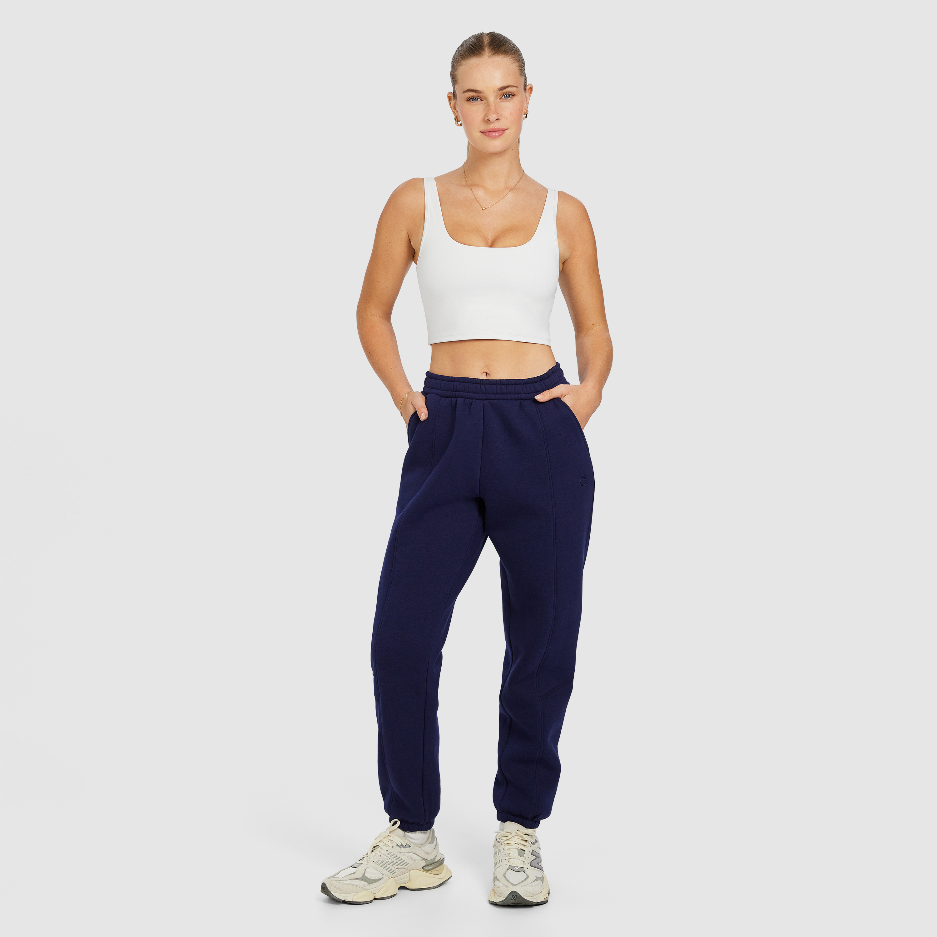 Cosy Fleece Panel Sweat Pants