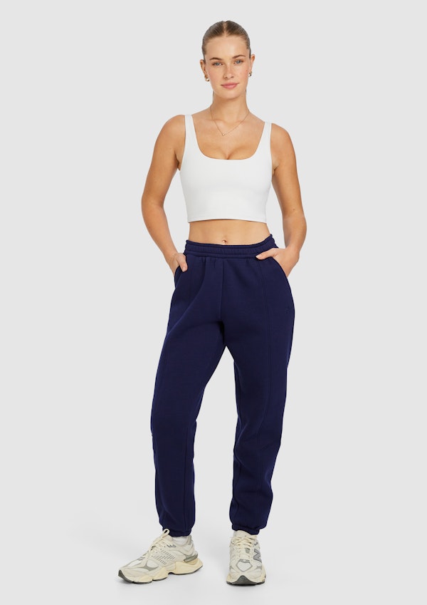 Cosy Fleece Panel Sweat Pants