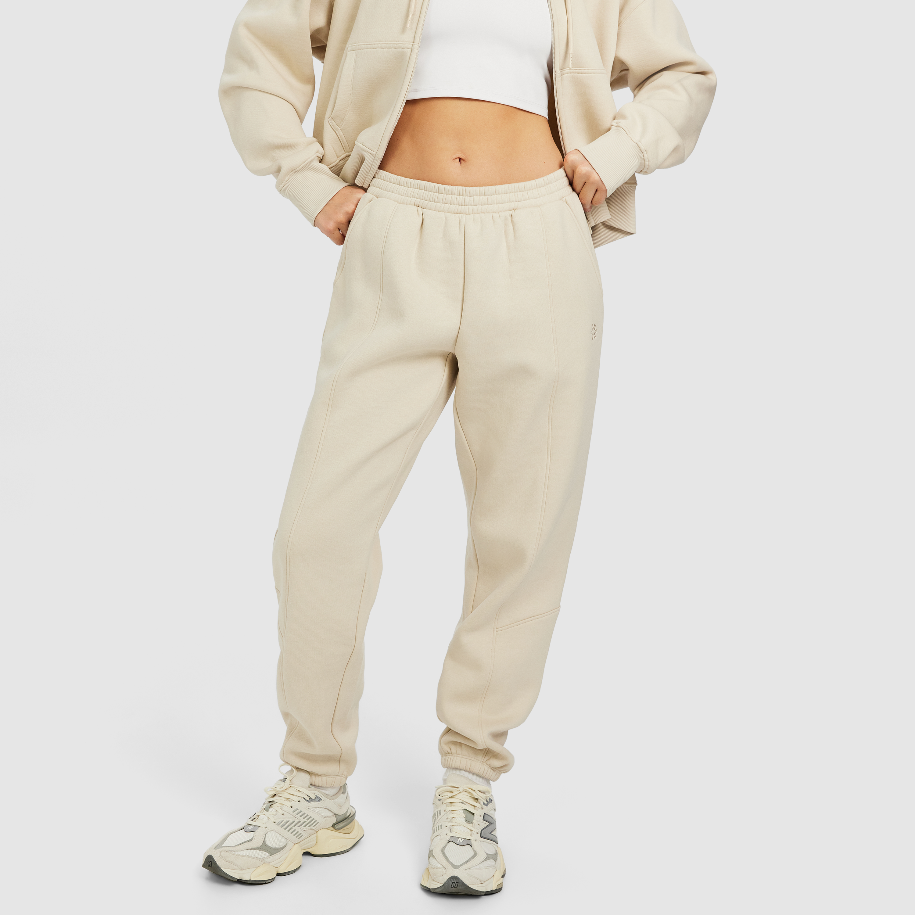 Cosy Fleece Panel Sweat Pants