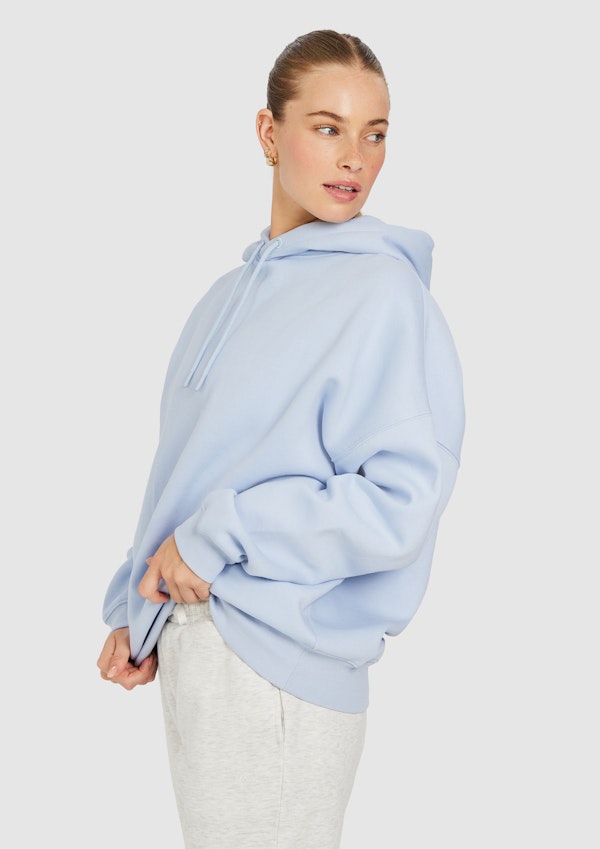 Cosy Fleece Longline Hoodie