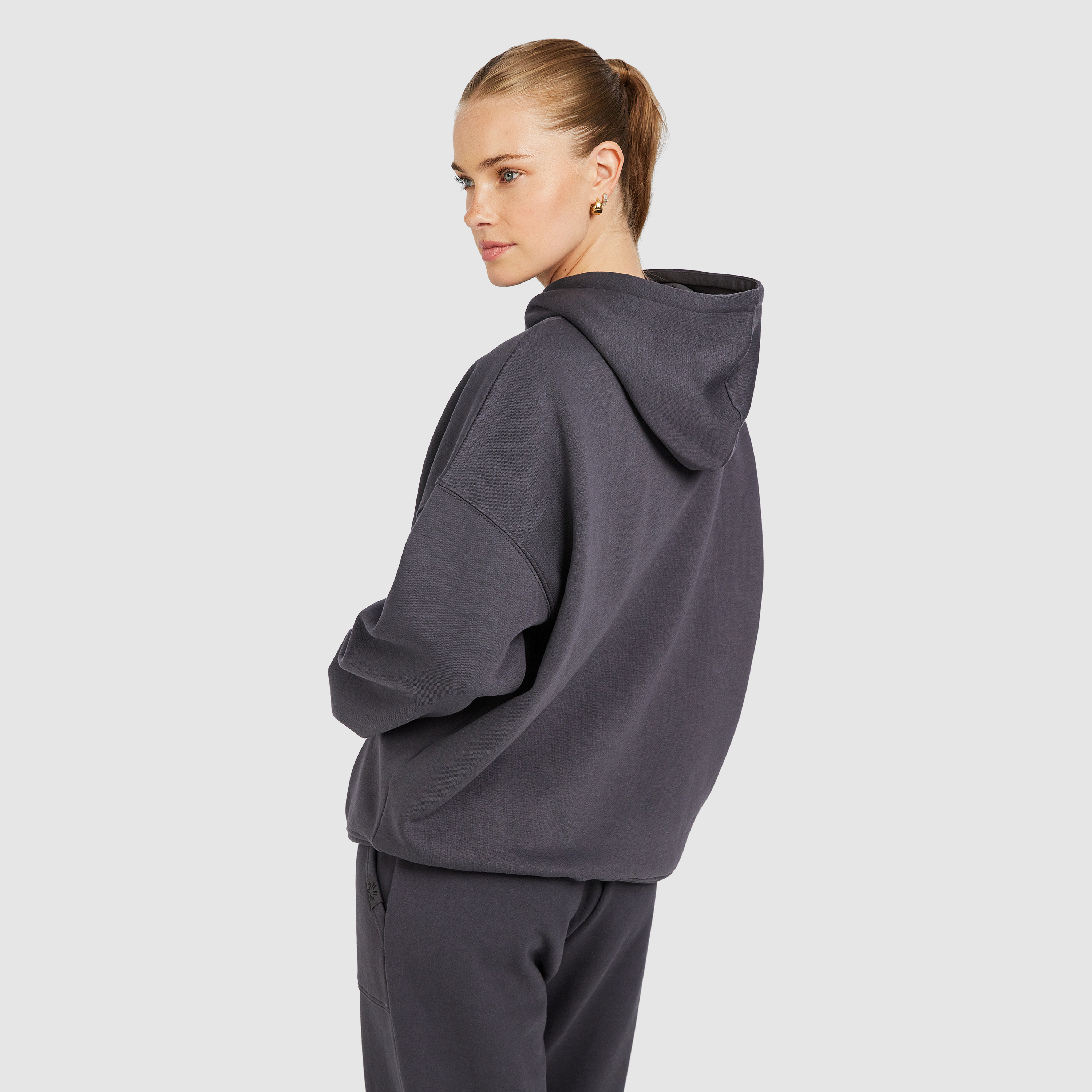 Cosy Fleece Longline Hoodie