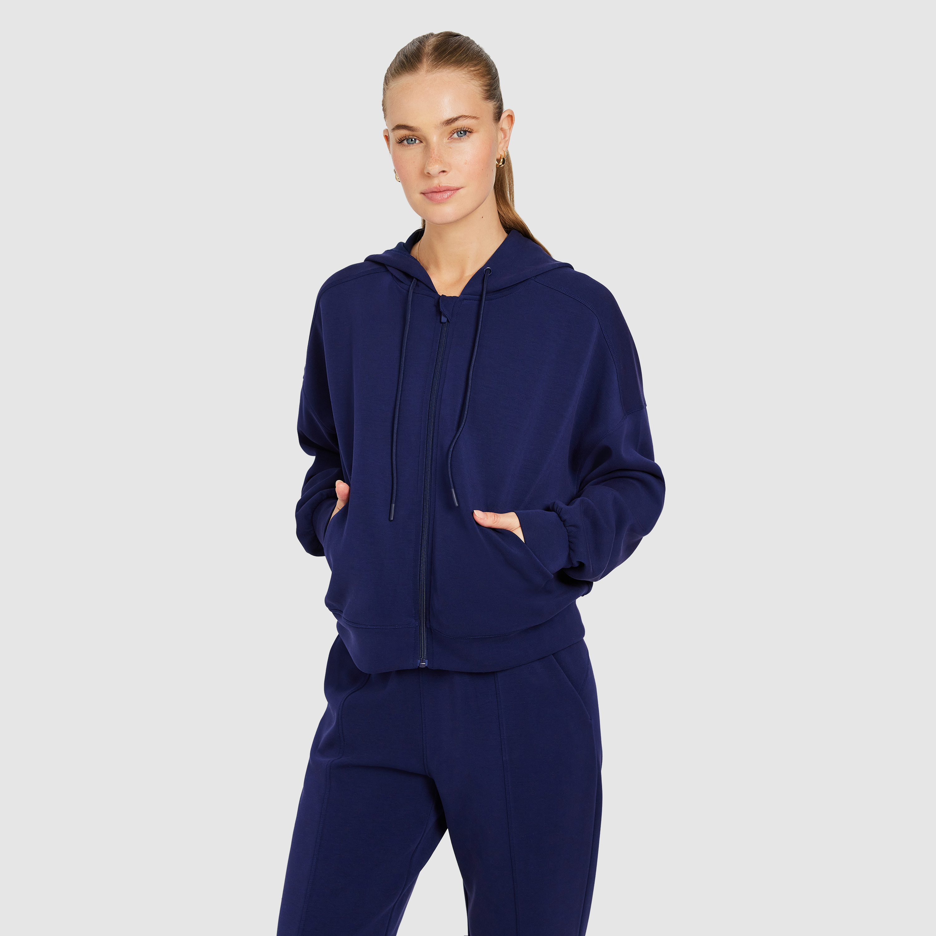 Travel Zip Through Hoodie