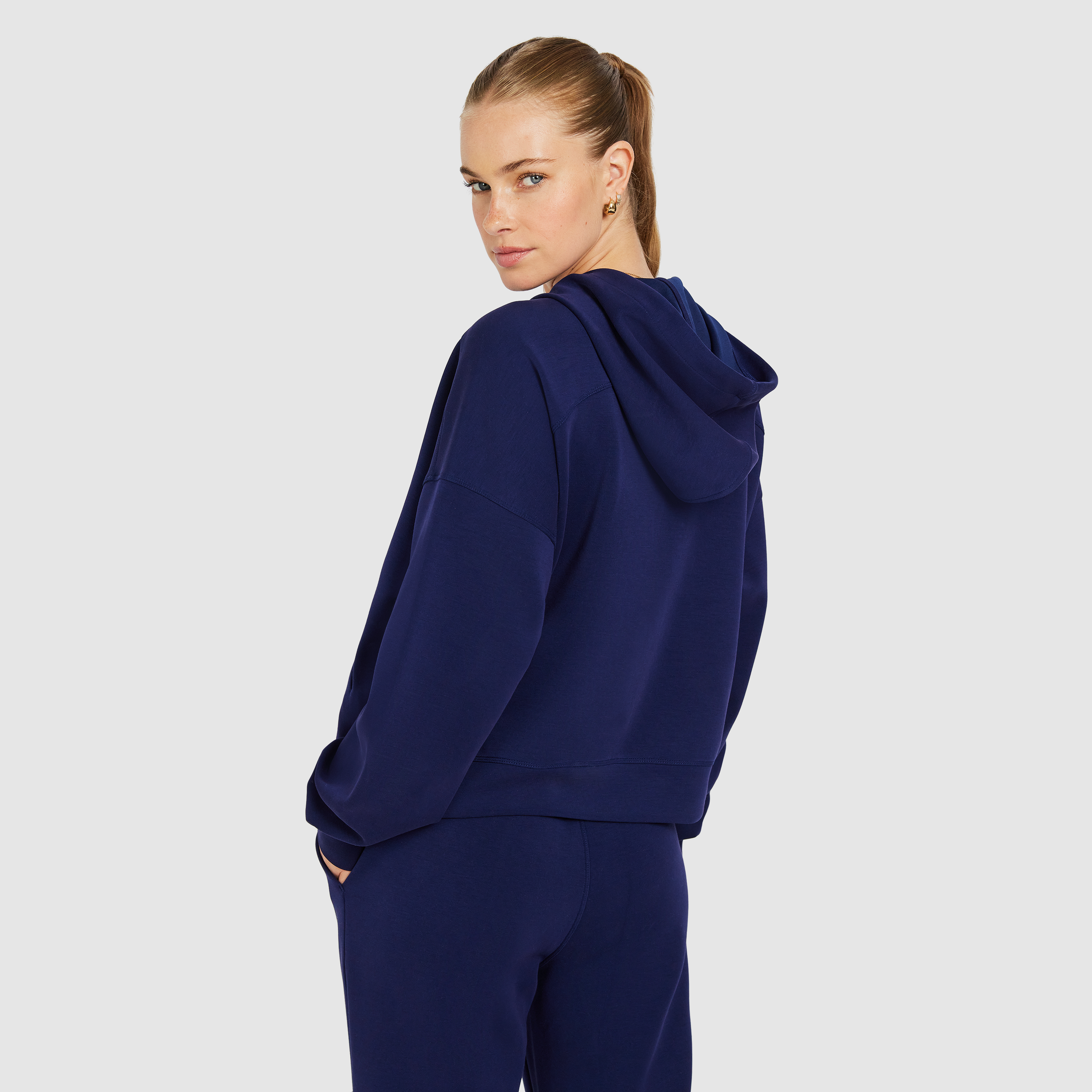 Travel Zip Through Hoodie