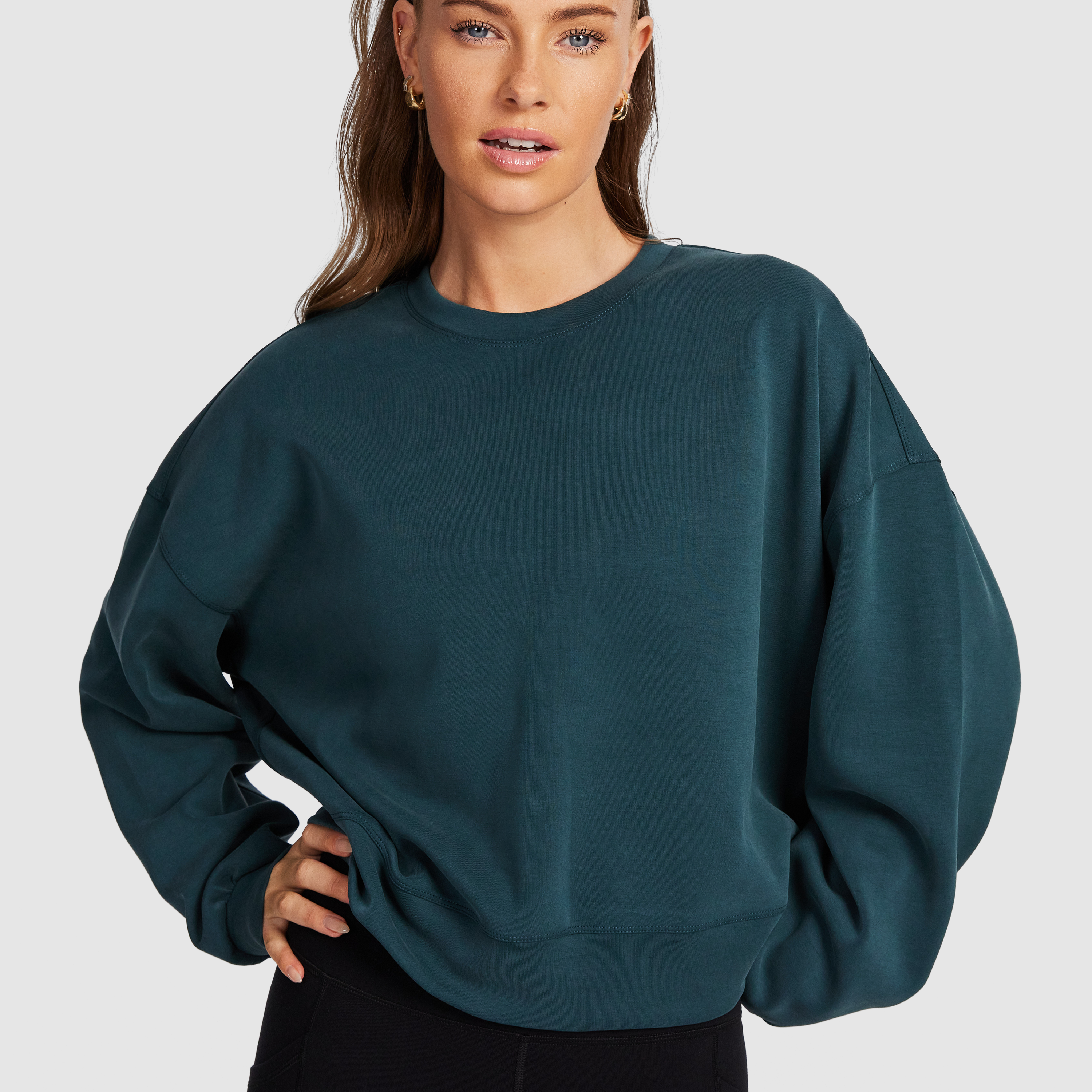 Travel Hip Length Crew