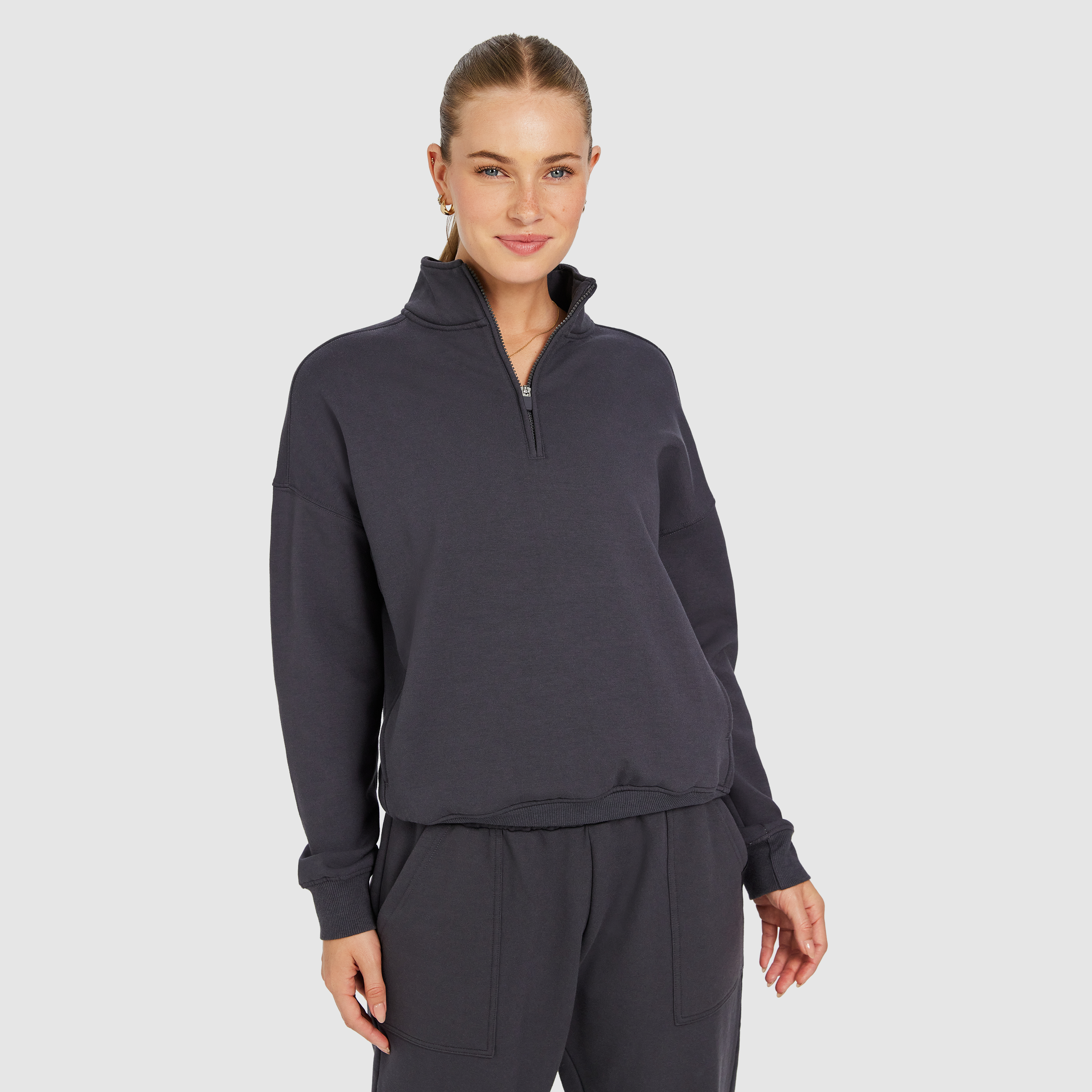 Plush Fleece Half Zip