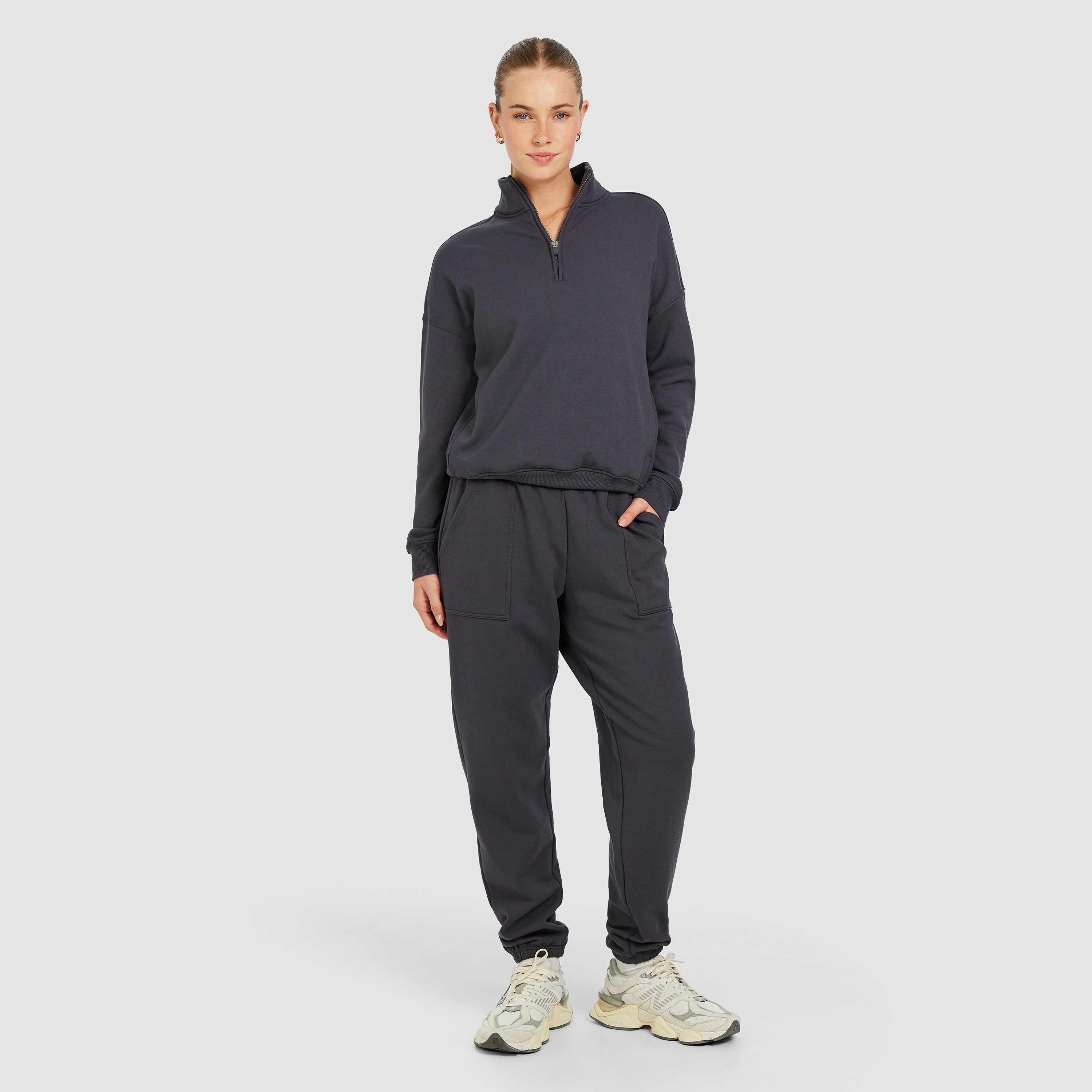 Plush Fleece Half Zip