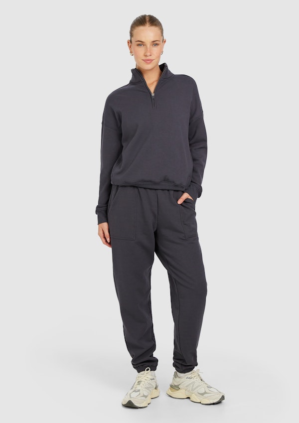 Plush Fleece Half Zip