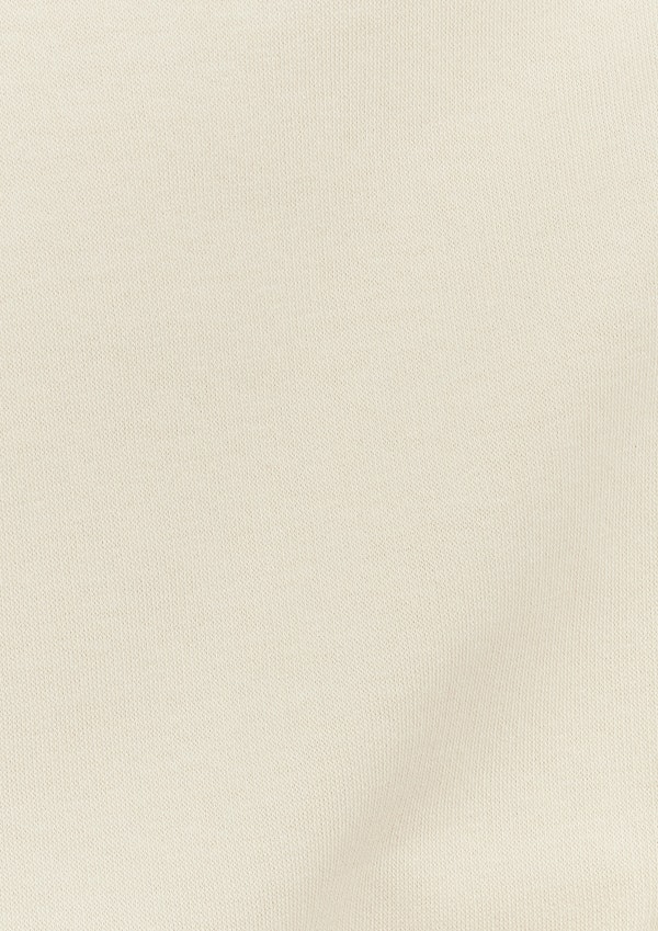 Cosy Fleece Wide Rib Crew