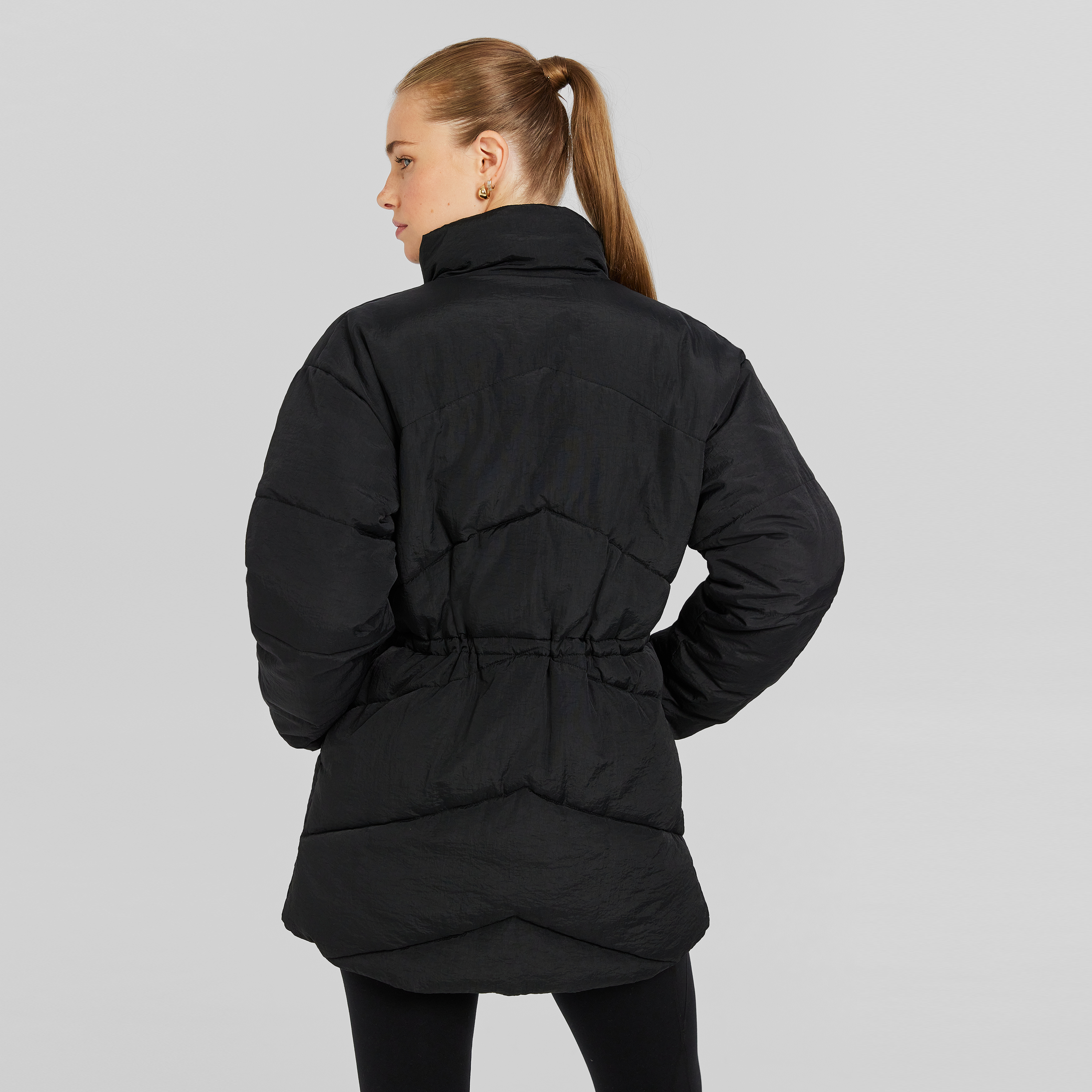 Longline Puffer Jacket