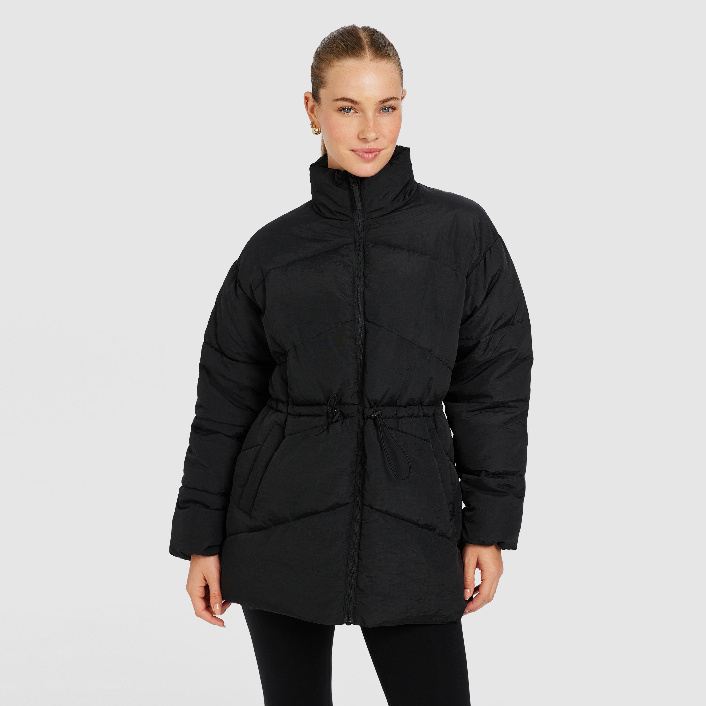 Longline Puffer Jacket