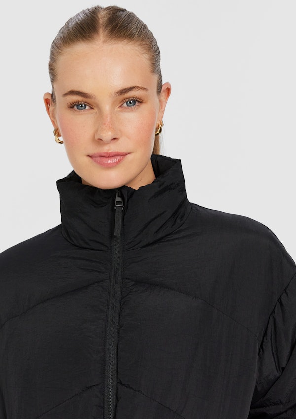 Longline Puffer Jacket