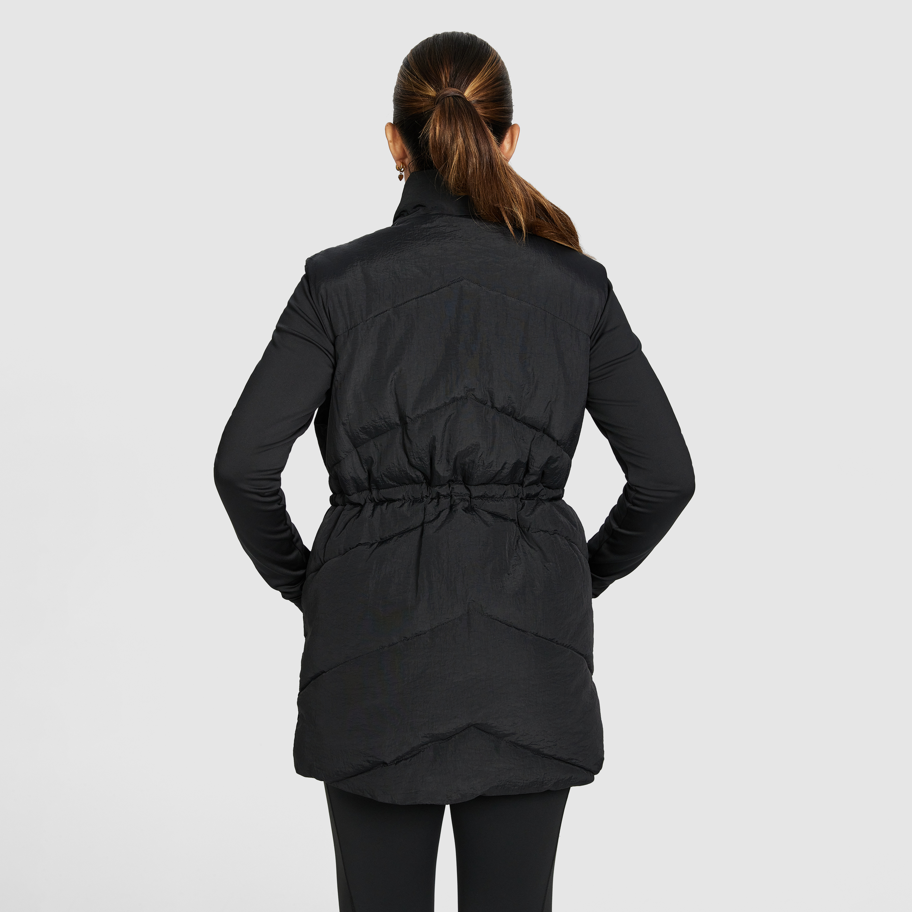 Longline Puffer Vest