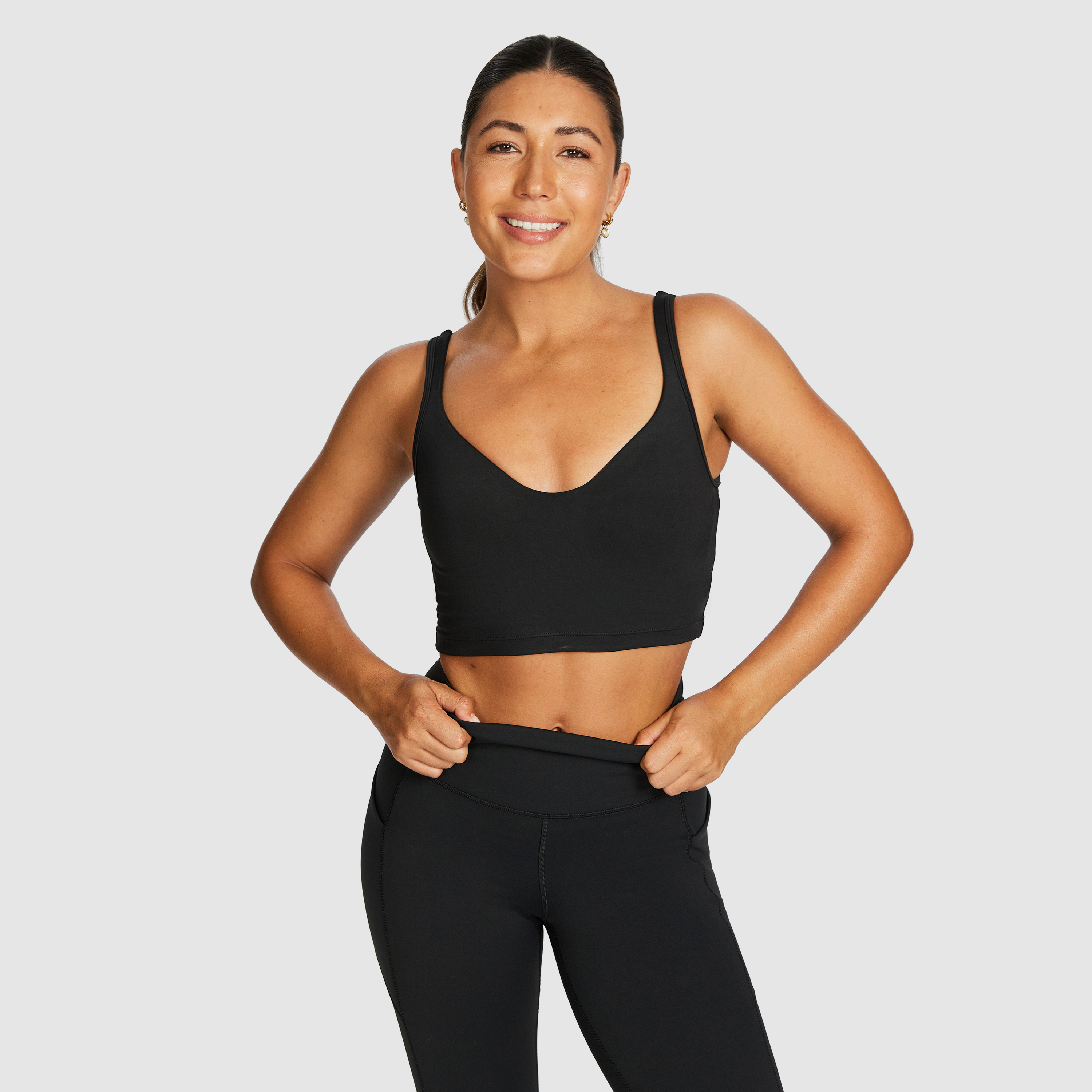 Medium Impact Longline Sports Bra
