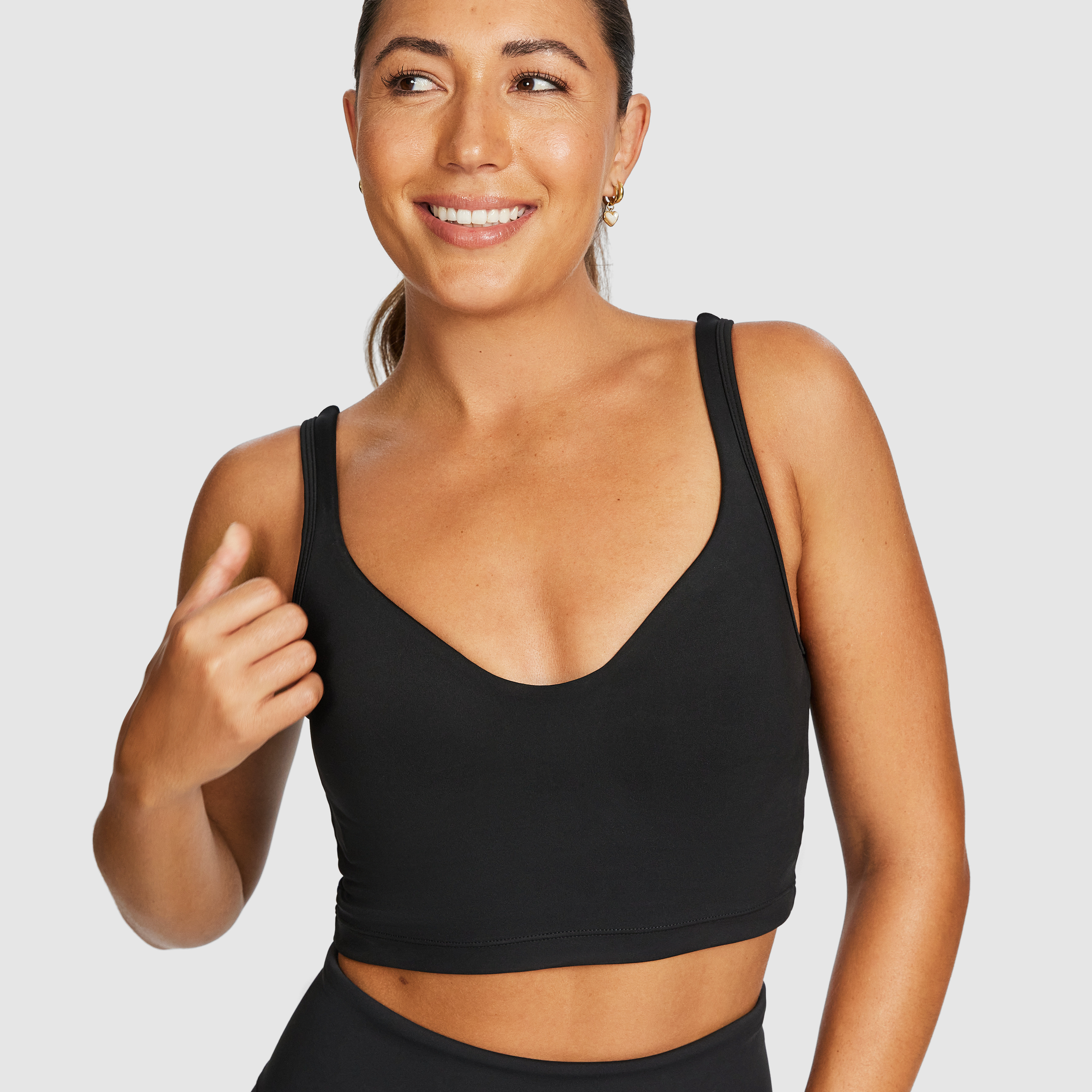 Medium Impact Longline Sports Bra