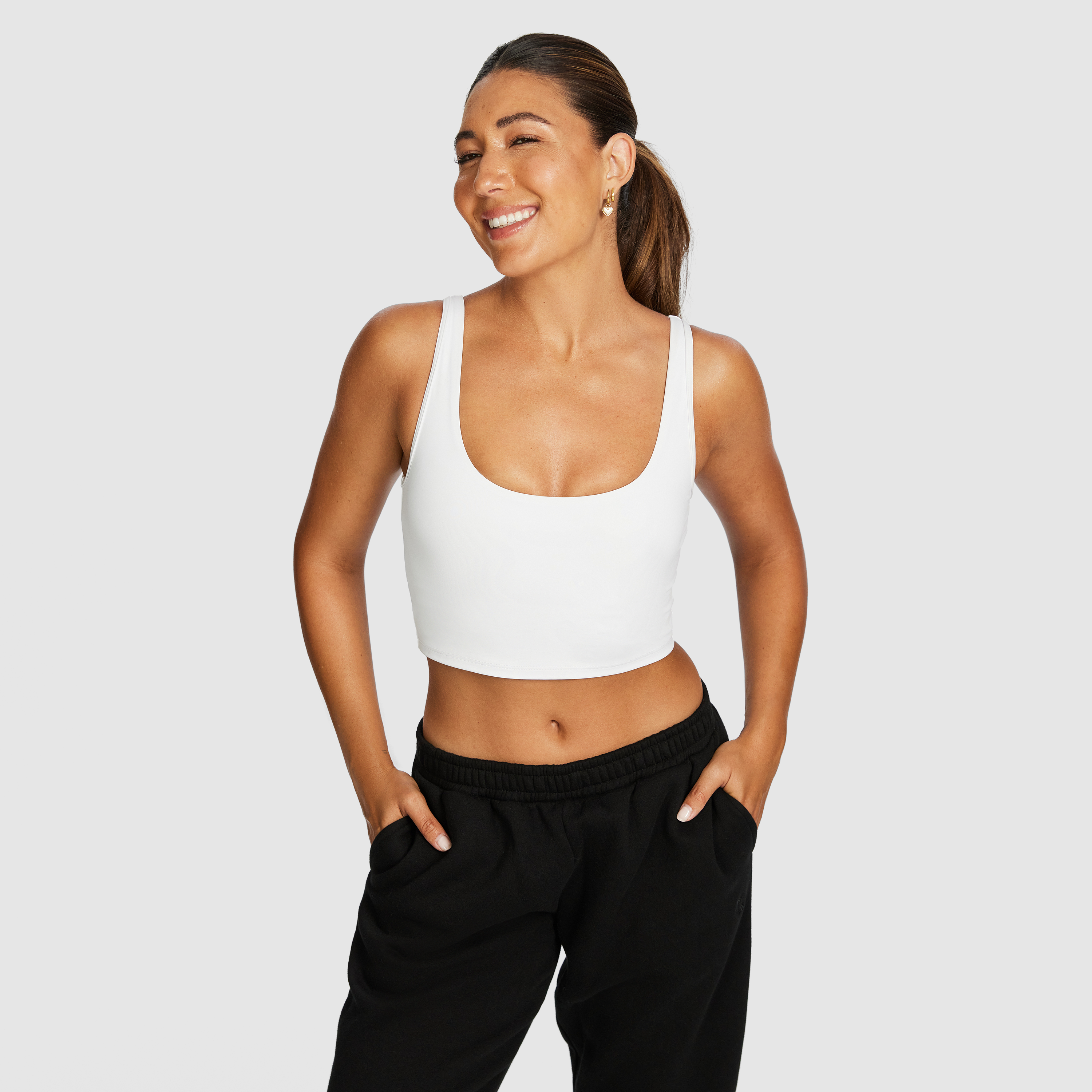 Low Impact Longline Sports Bra