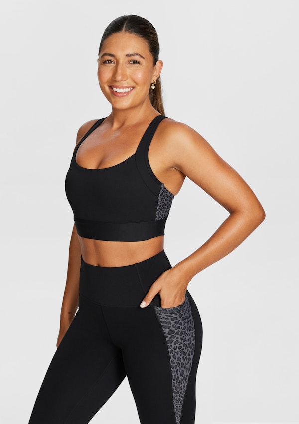Layered High Impact Sports Bra