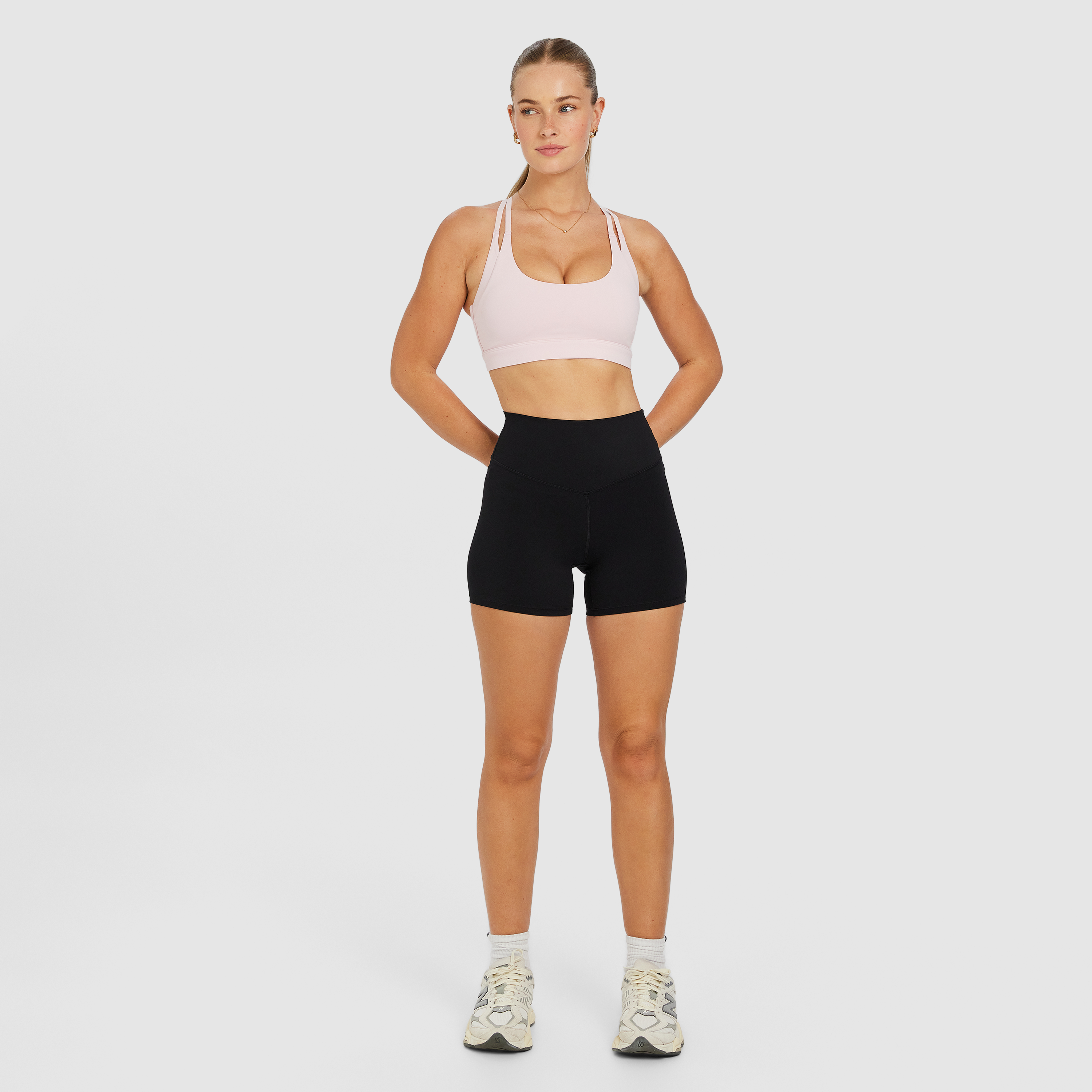 Medium Impact Split Strap Sports Bra